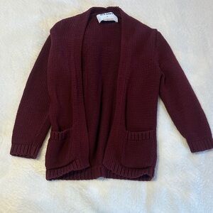 Old Navy Kids Deep Burgundy Cardigan